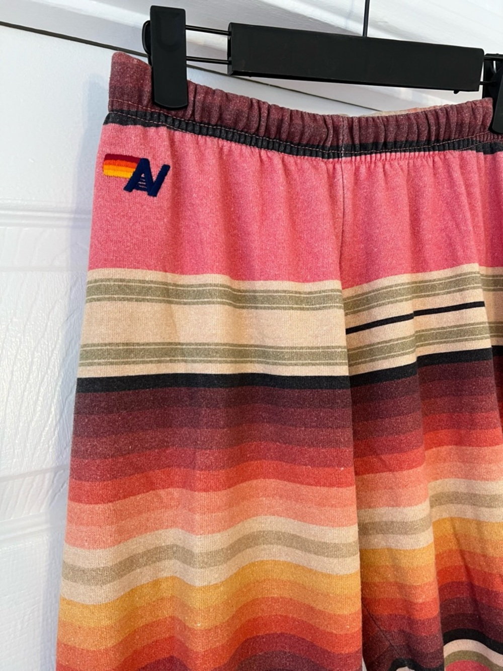 Aviator Nation Tribal Print Sweatpants Lightning Bolt Size Extra Small - Picture 3 of 11
